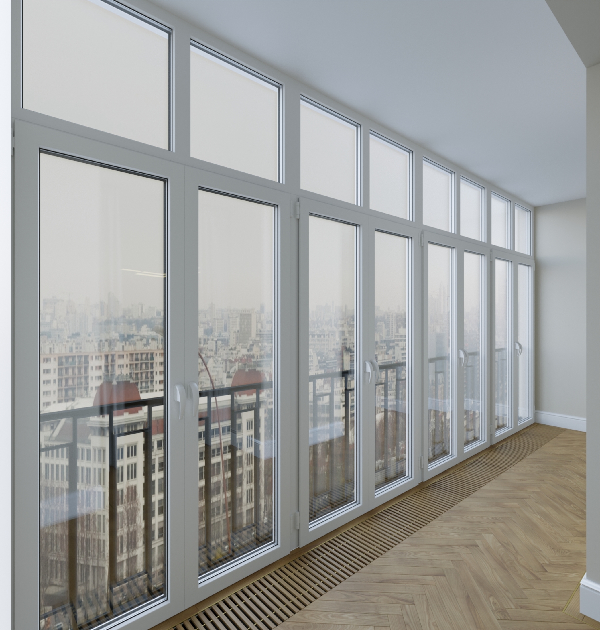 Фонове зображення заміру вікон